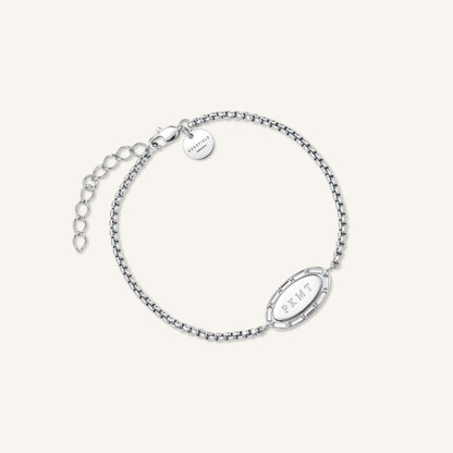 Bracelet Ovale Et Baguette