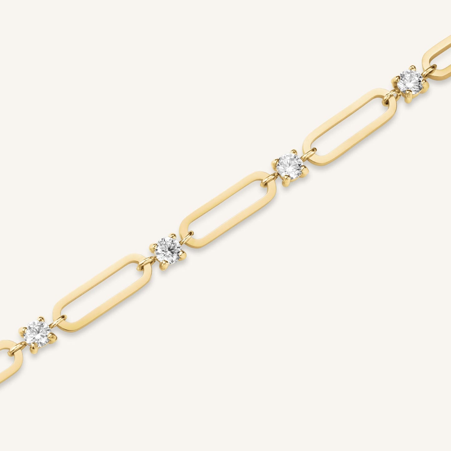 Bracelet Maillons et Pierres