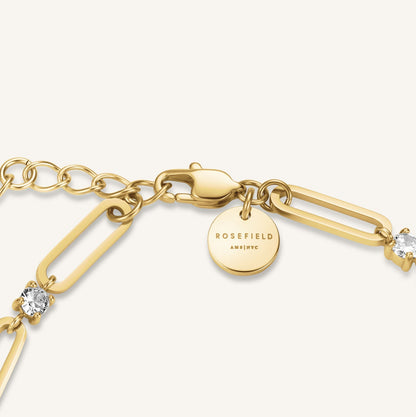 Bracelet Maillons et Pierres