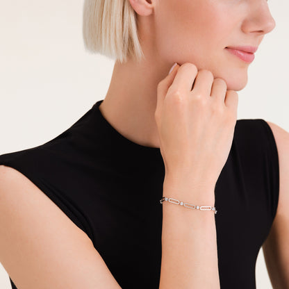 Bracelet Maillons et Pierres