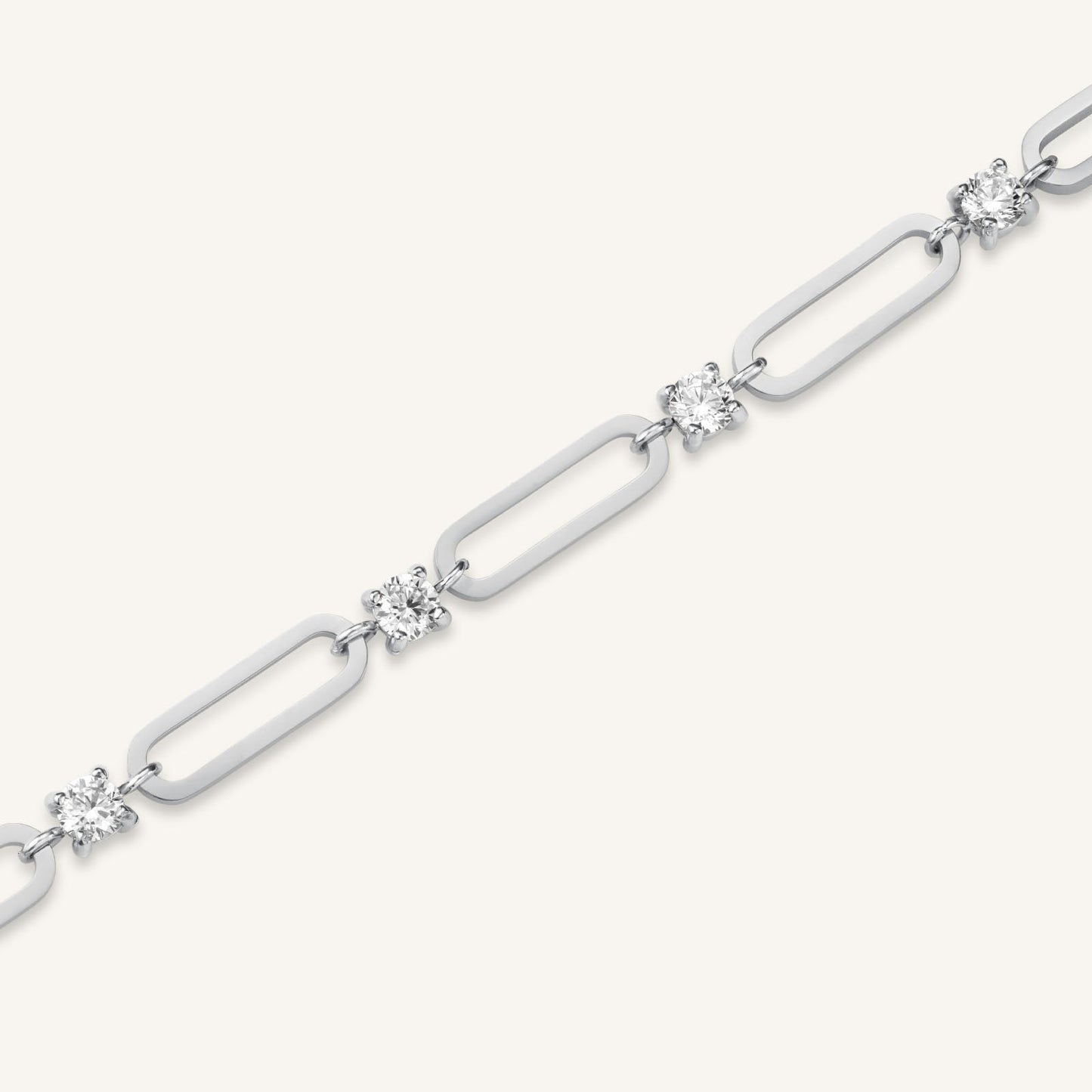 Bracelet Maillons et Pierres