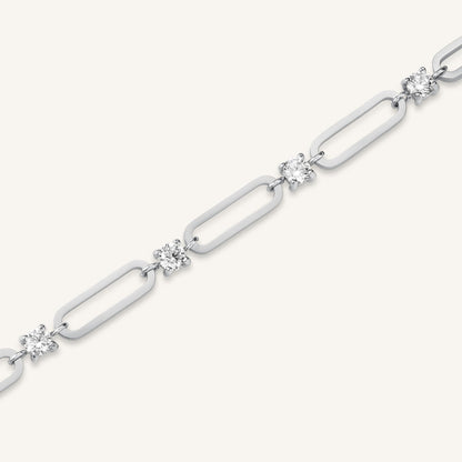 Bracelet Maillons et Pierres