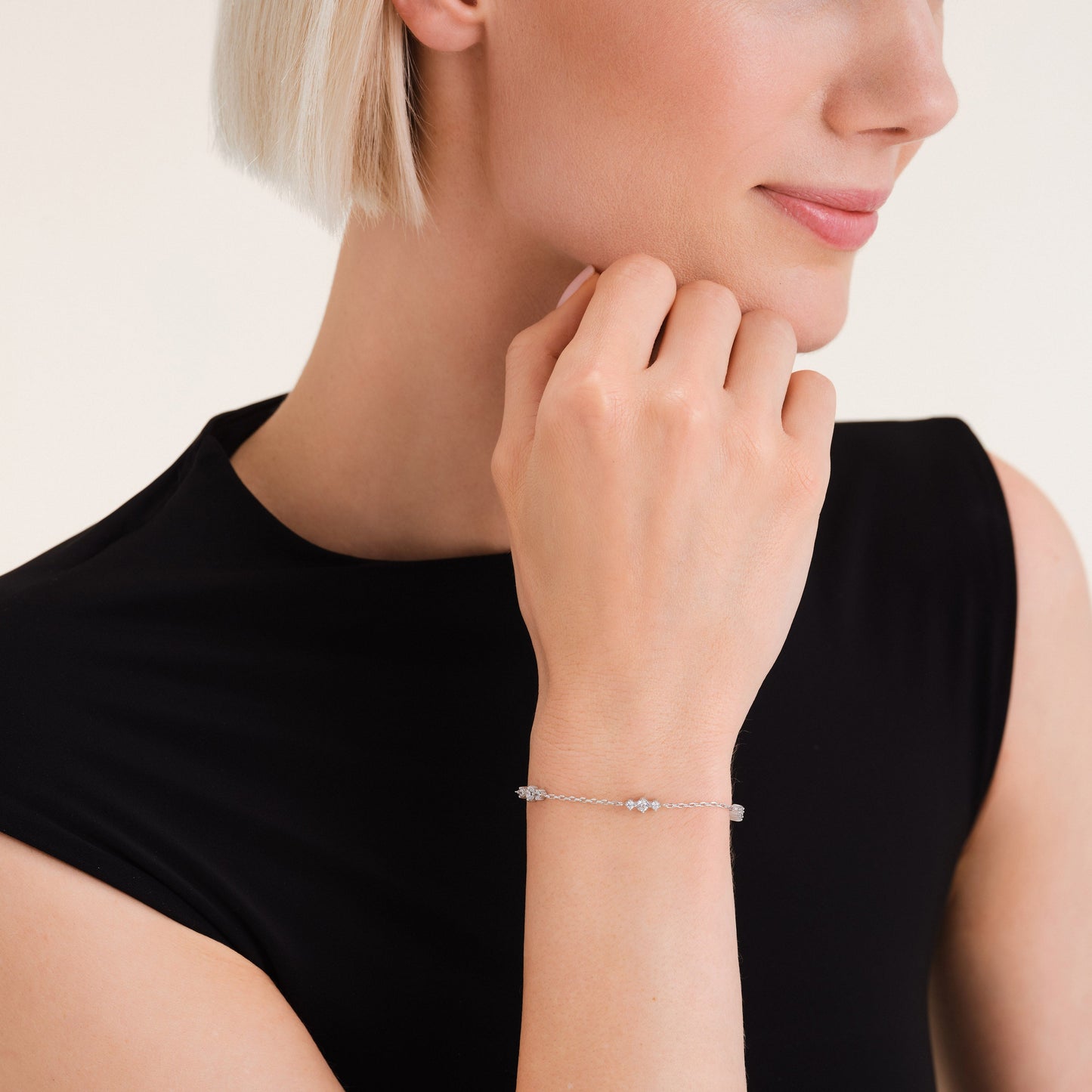 Bracelet Trio de Pierres