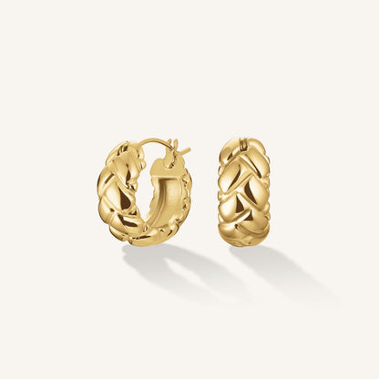 Créoles Mini Tressées