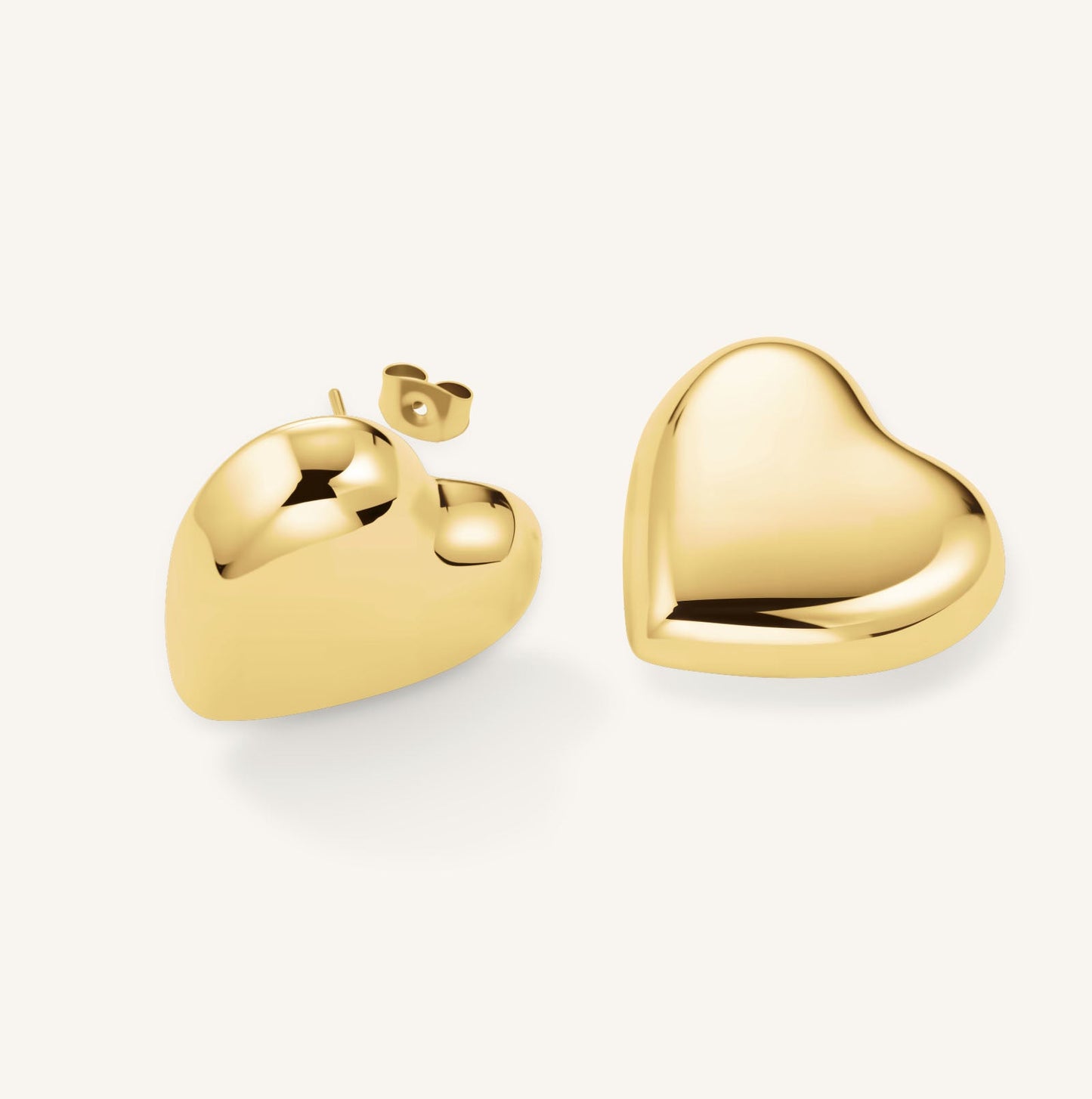Boucles d'oreilles Grand Cœur