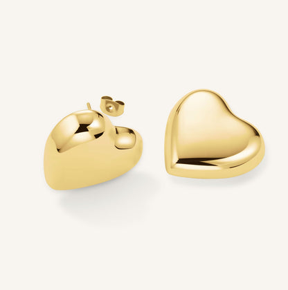 Boucles d'oreilles Grand Cœur
