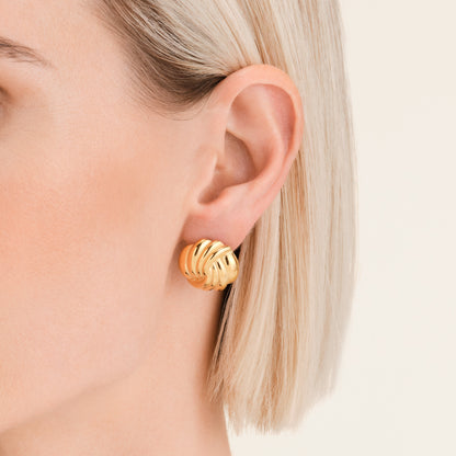 Boucles d'oreilles Noeud Rond