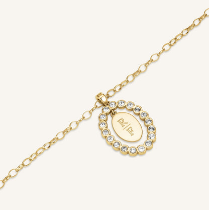 Collier Pendentif Ovale