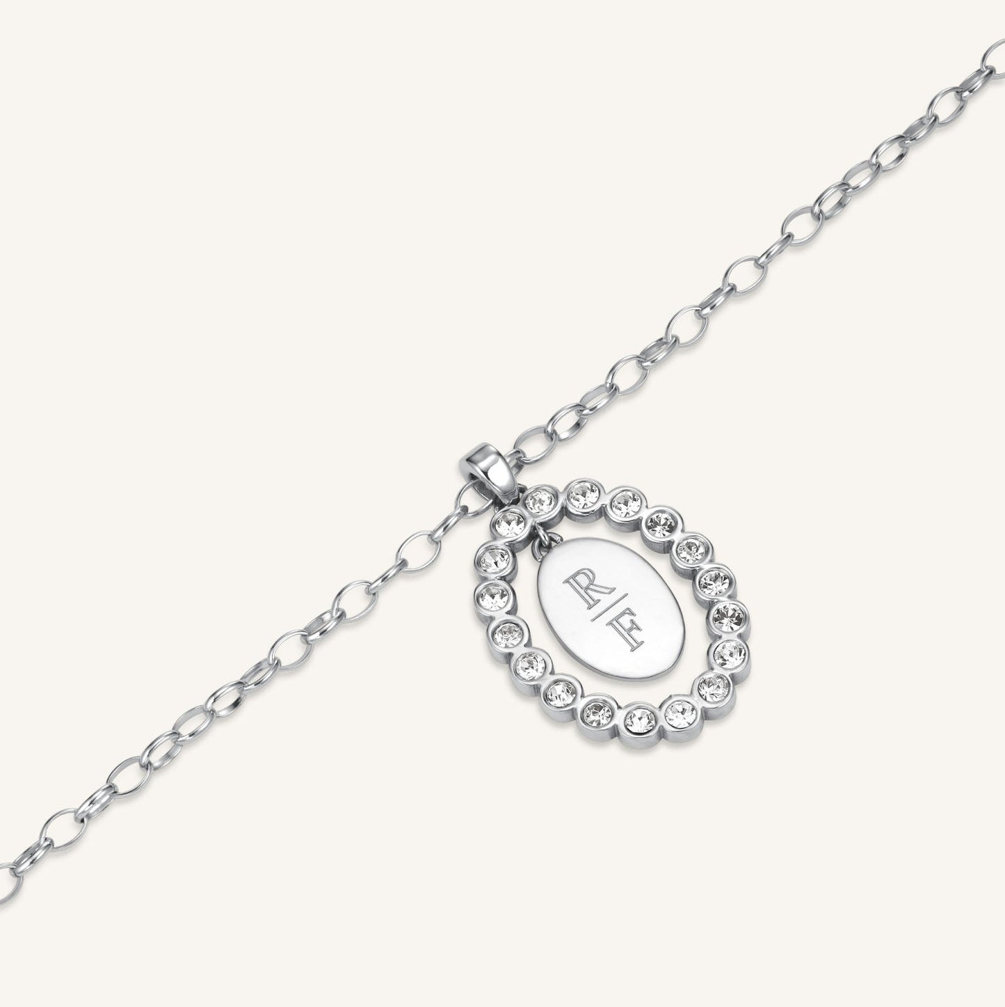 Collier Pendentif Ovale