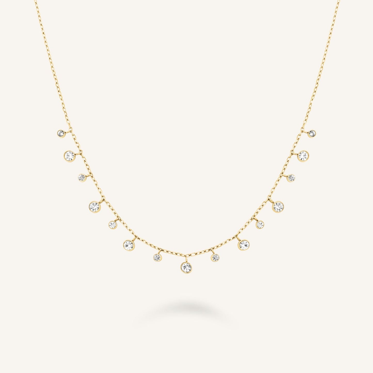 Collier Breloques Cristaux