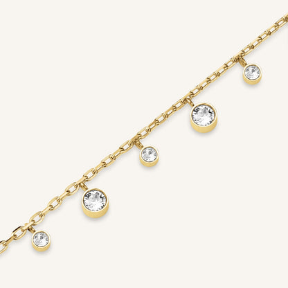 Collier Breloques Cristaux