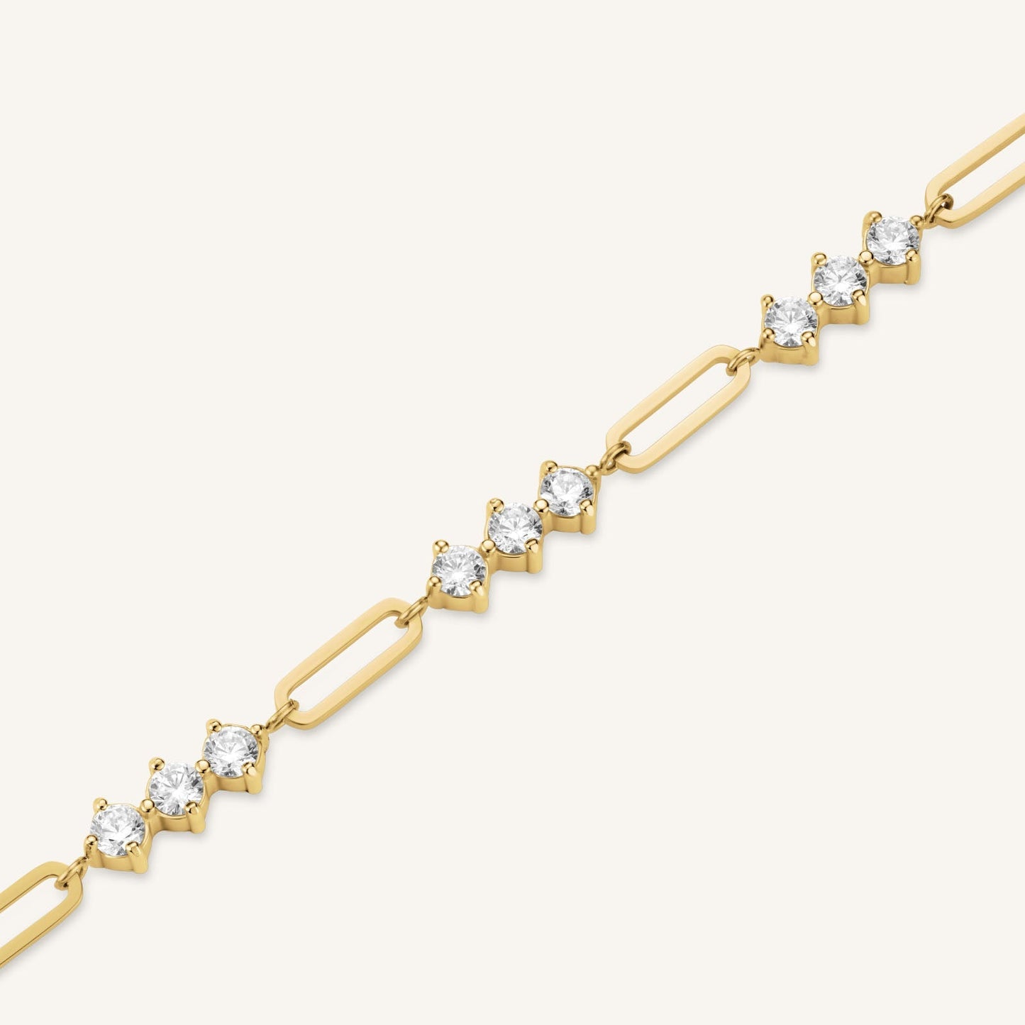 Collier Maillons et Pierres