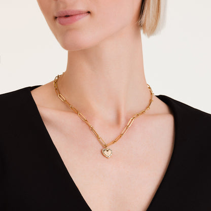 Collier Cœur Et Baguette