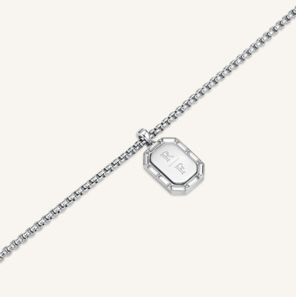 Collier Octogone Et Baguette