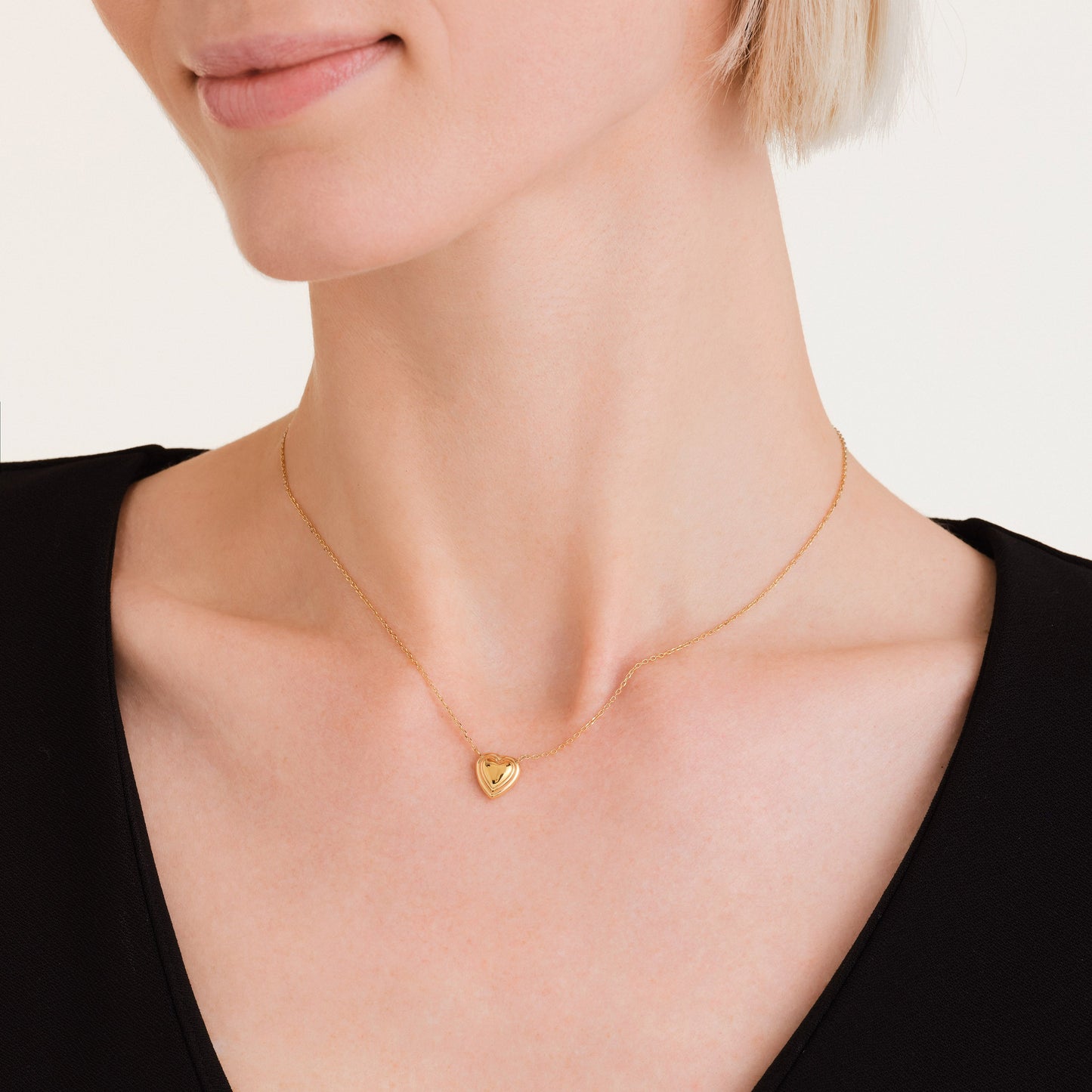 Collier Cœur Refief