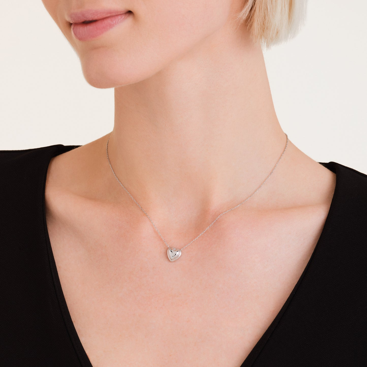 Collier Cœur Refief