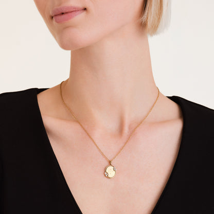 Collier Ovale Vintage