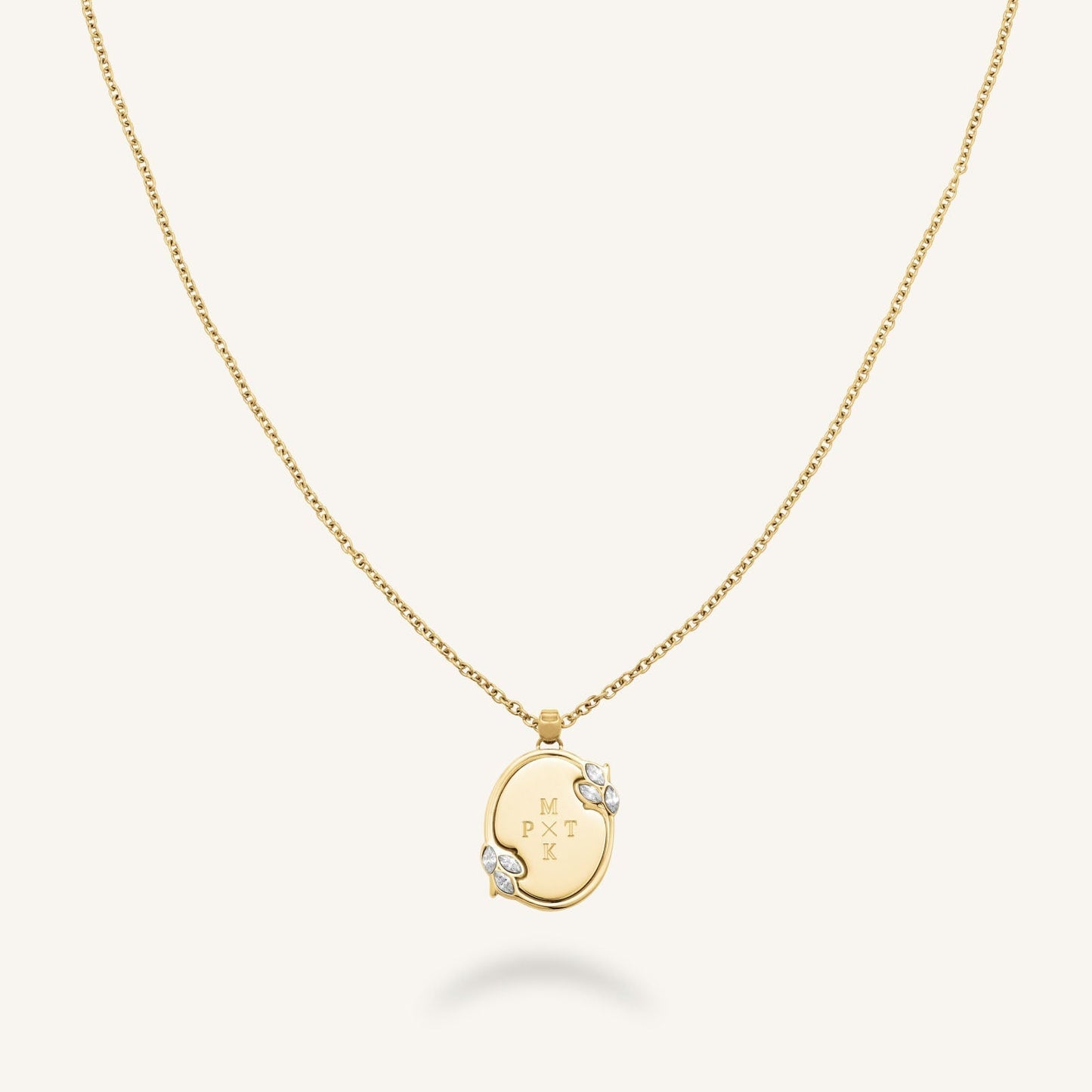 Collier Ovale Vintage