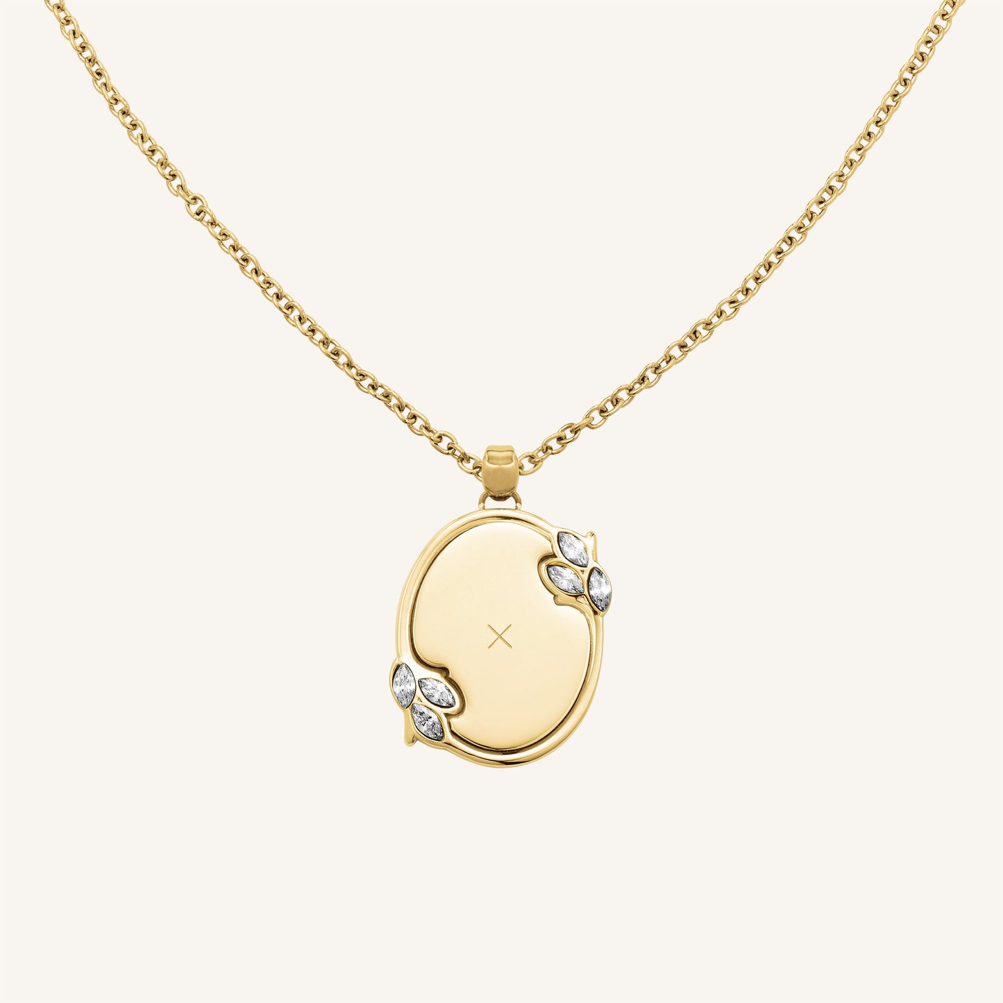 Collier Ovale Vintage