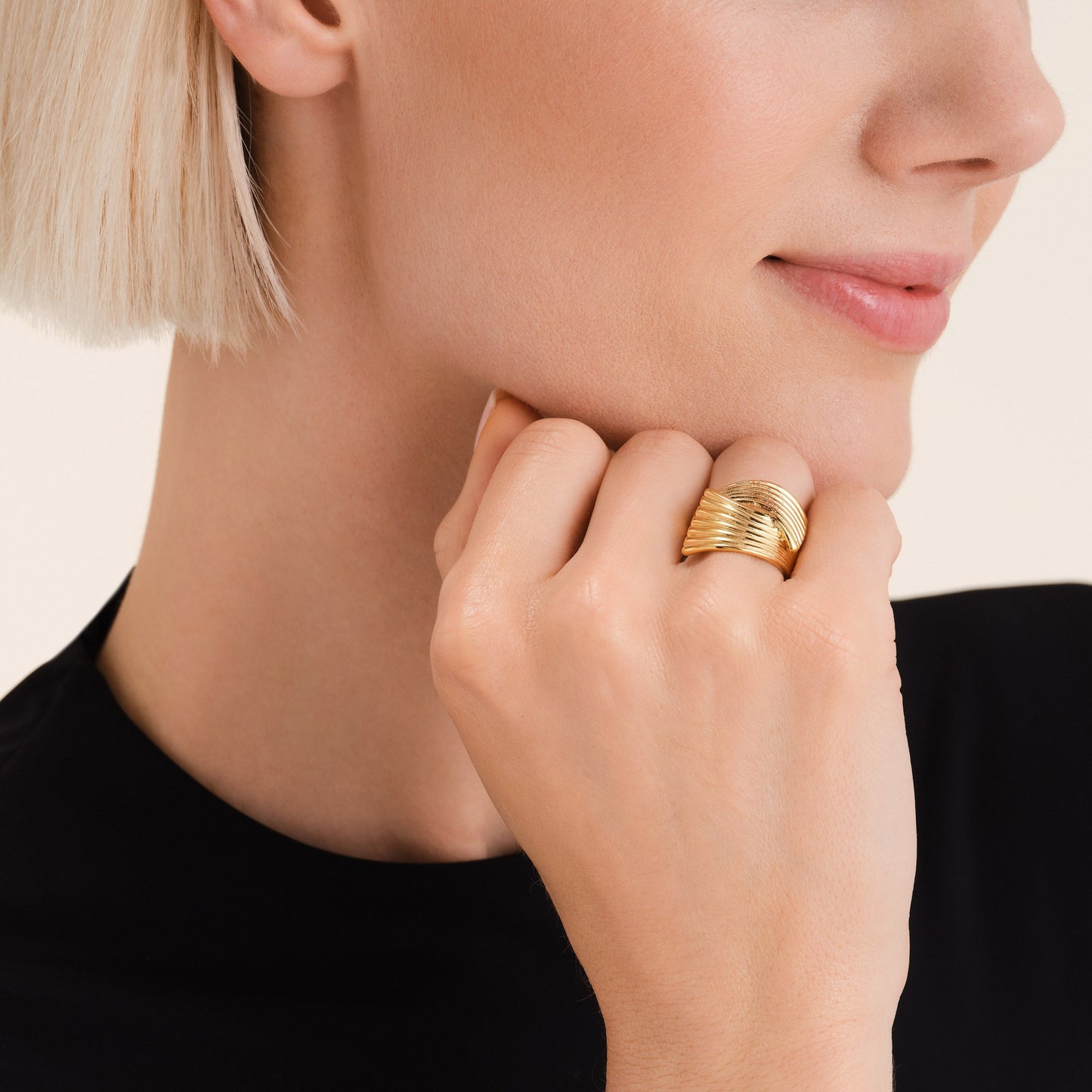 Bague Nœud Simple