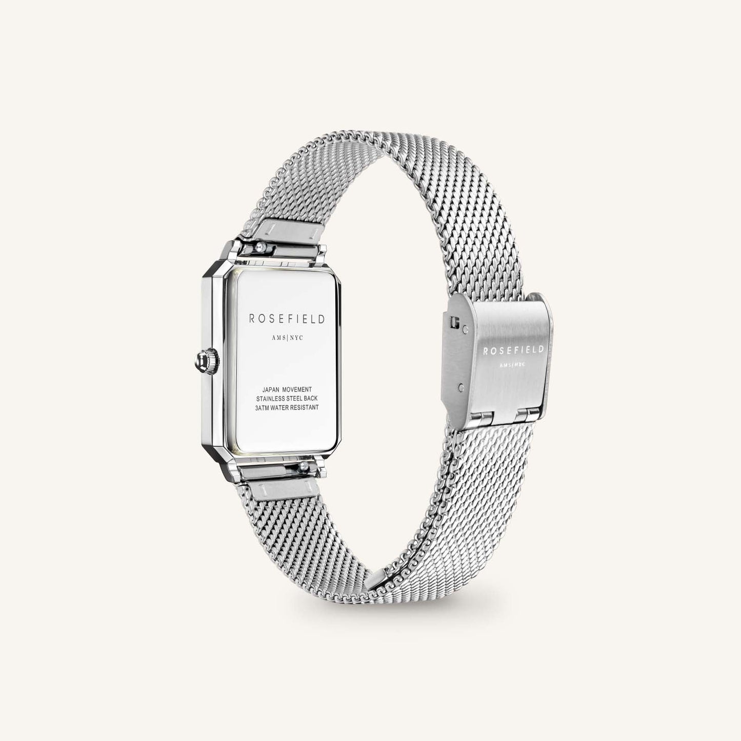 Octagon XS Maille Argent - Avec gravure