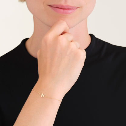 Bracelet Initiale B