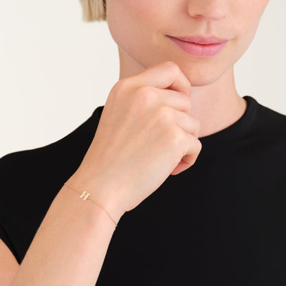 Bracelet Initiale H