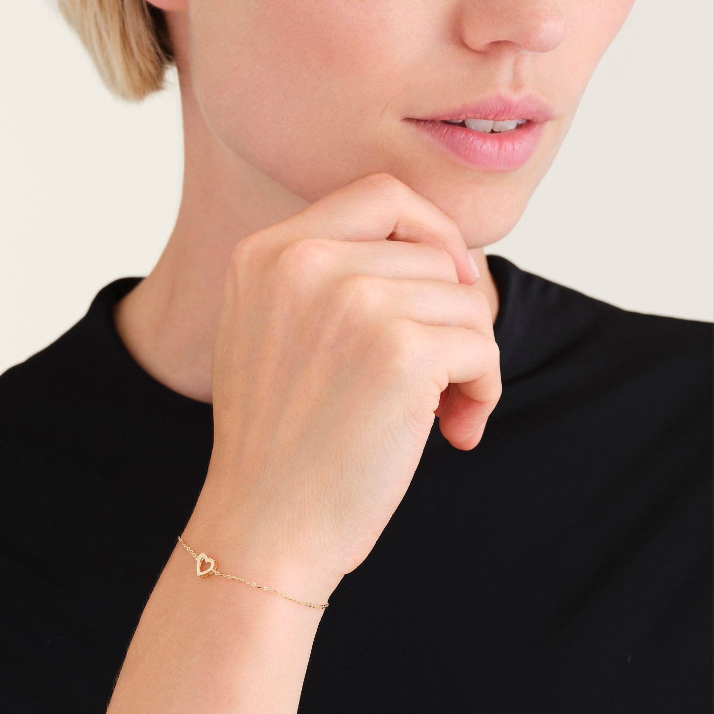 Bracelet Forme Cœur