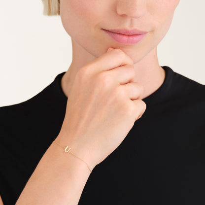 Bracelet Initiale U