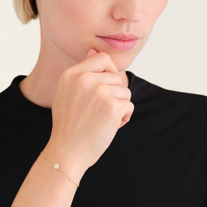 Bracelet Médaillon Zirons