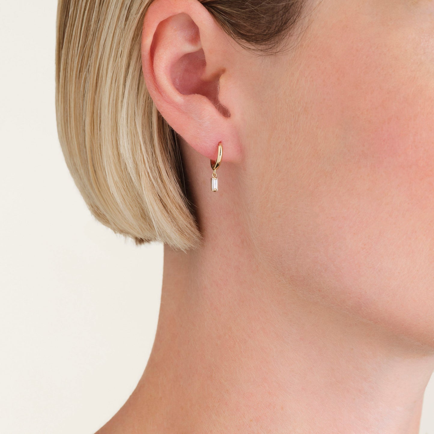 Anneaux Pendant Zircon