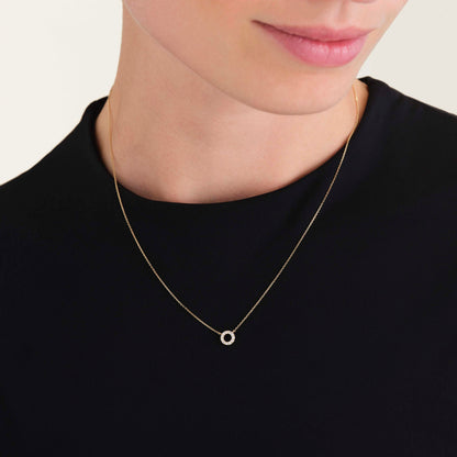 Collier Cercle Pavé