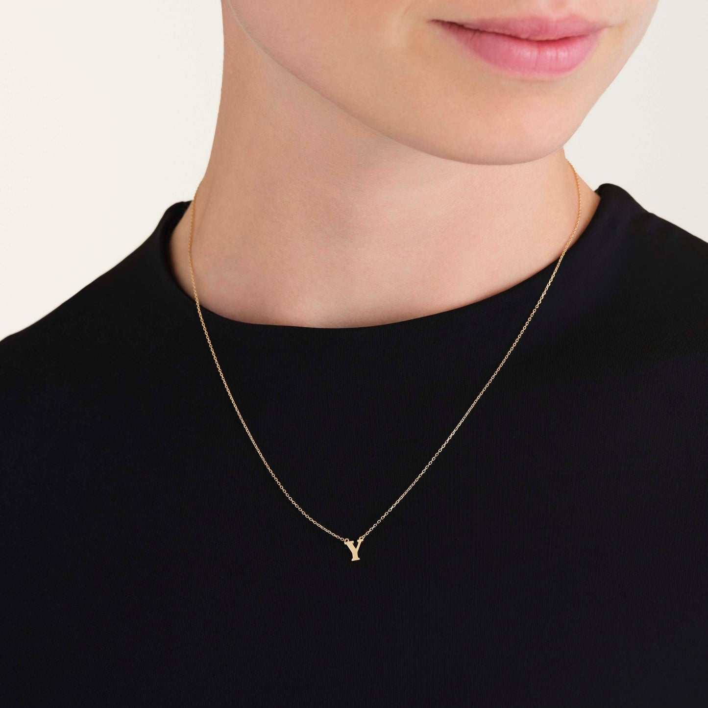 Collier Initiale Y