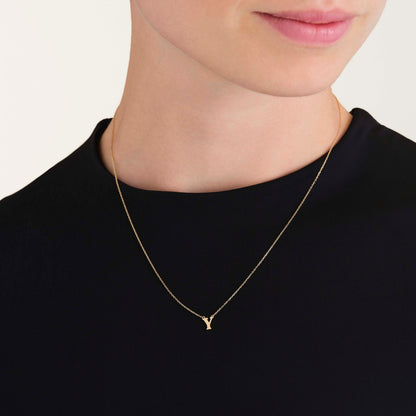 Collier Initiale Y