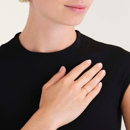Bague Fine Perlée