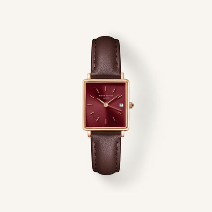 Boxy XS Cuir Marron Foncé
